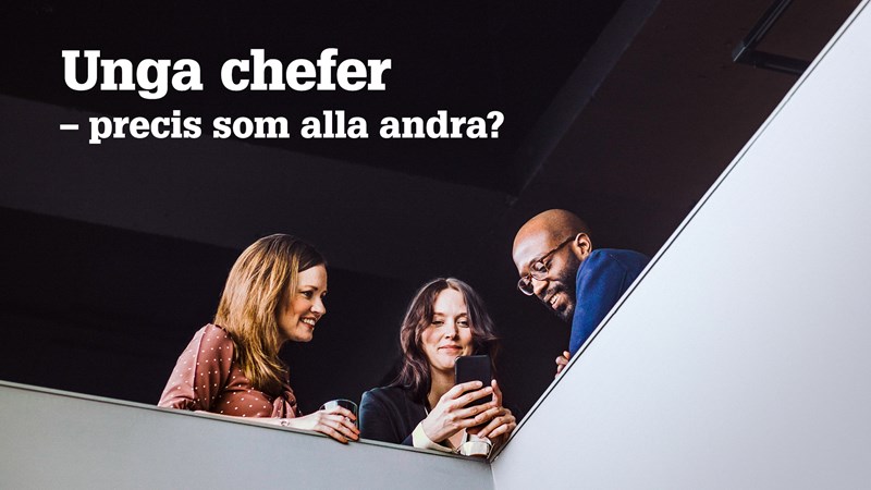 Bild på rapport: Unga chefer - precis som alla andra?