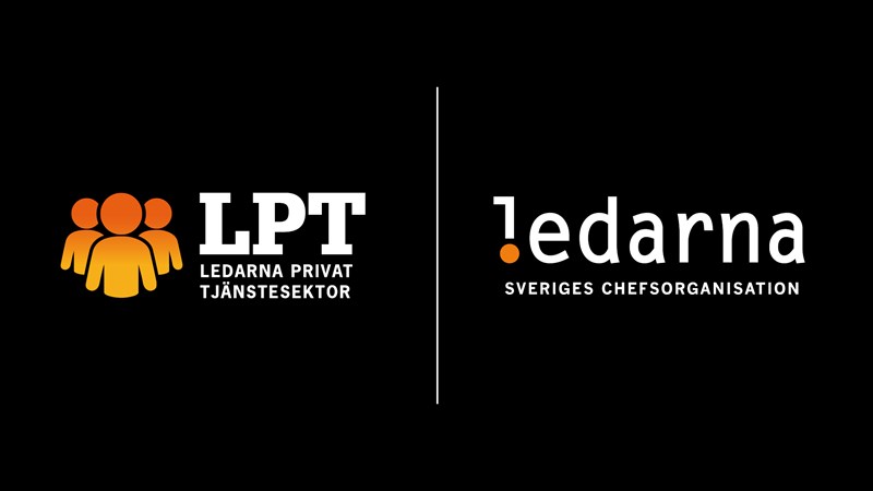 Logotype Ledarna inom privat tjänstesektor.